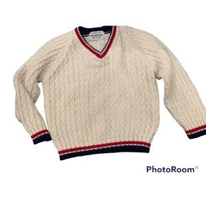 Marshall Fields vintage kids acrylic knit sweater